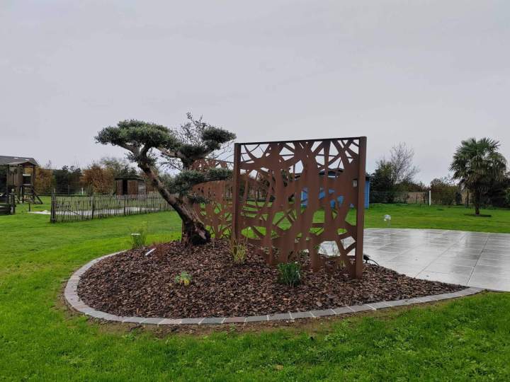 Espace vert extérieur Cholet